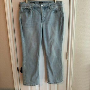 NYDJ Marilyn Cool Embrace® Ankle Straight Leg Jeans (Dunes)